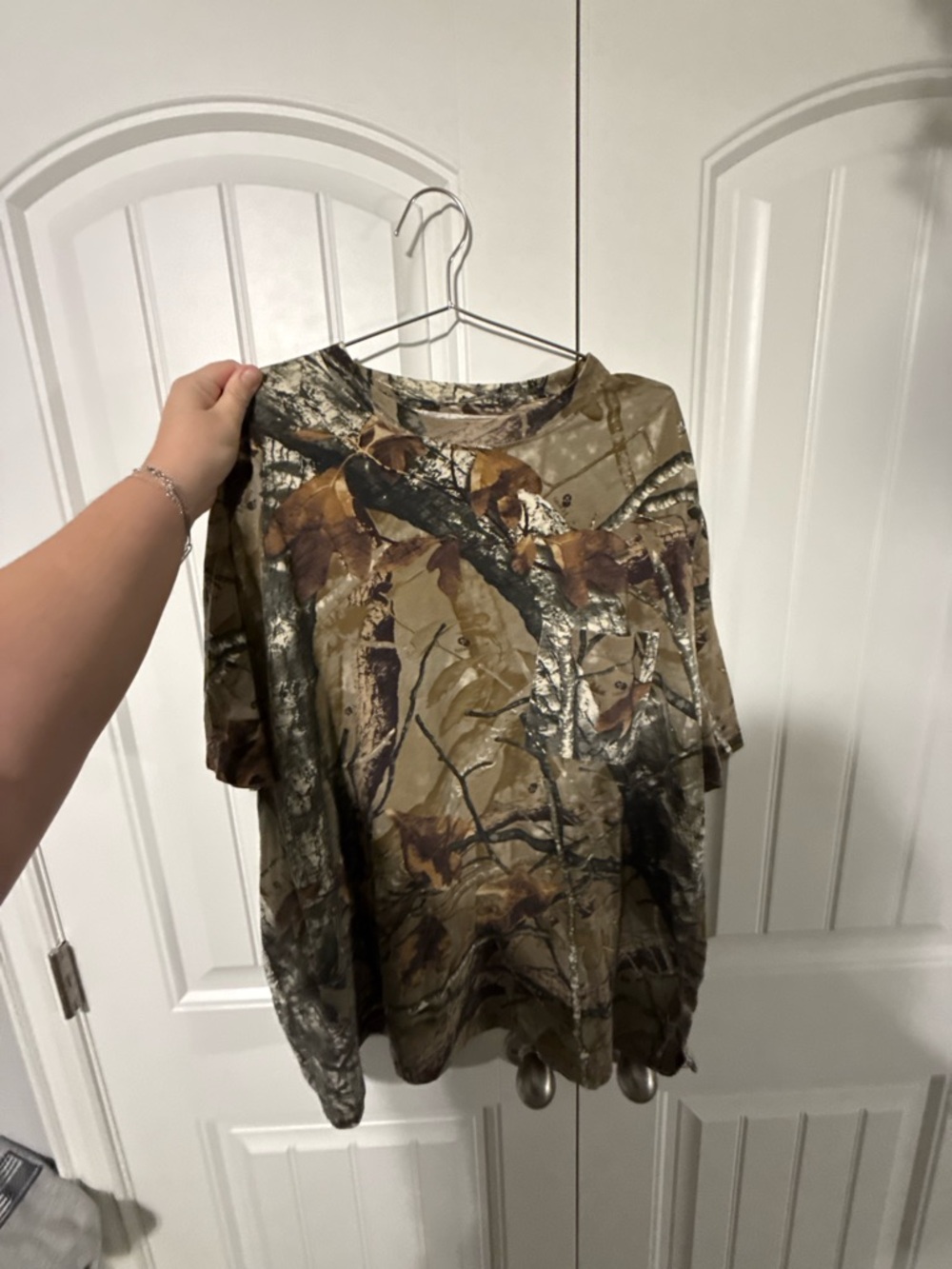 Bass Pro Shops Men's Short Sleeve Camo Tee - Brown/Green